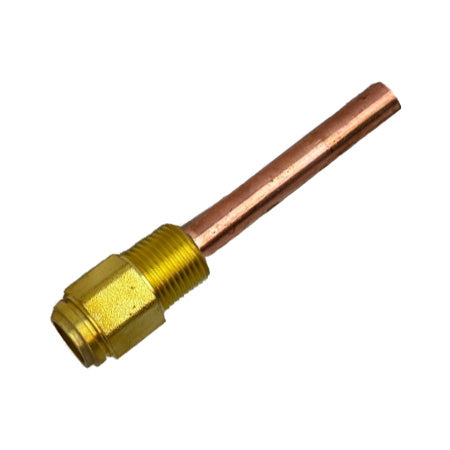 121371A: 3/8" Bulb 1/2" Well Assembly Without Mounting Clamp