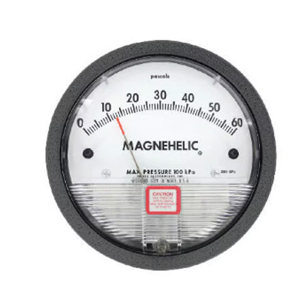 2010: Differential Pressure Gauge, 4" Dial, 1/8" NPT