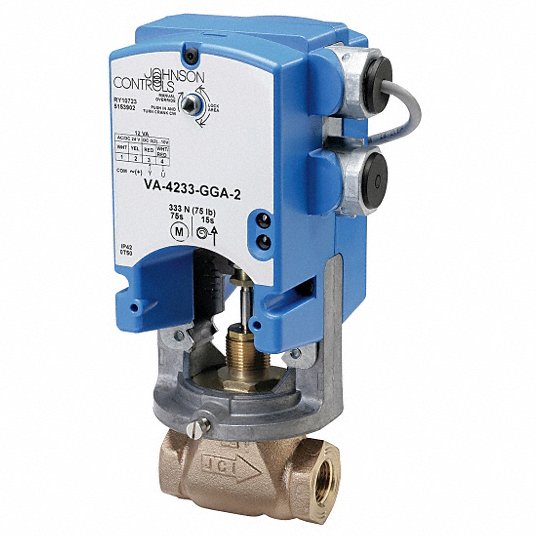 VA-4233-AGA-2: Floating Direct-Mount Spring Return Electric Valve Actuator