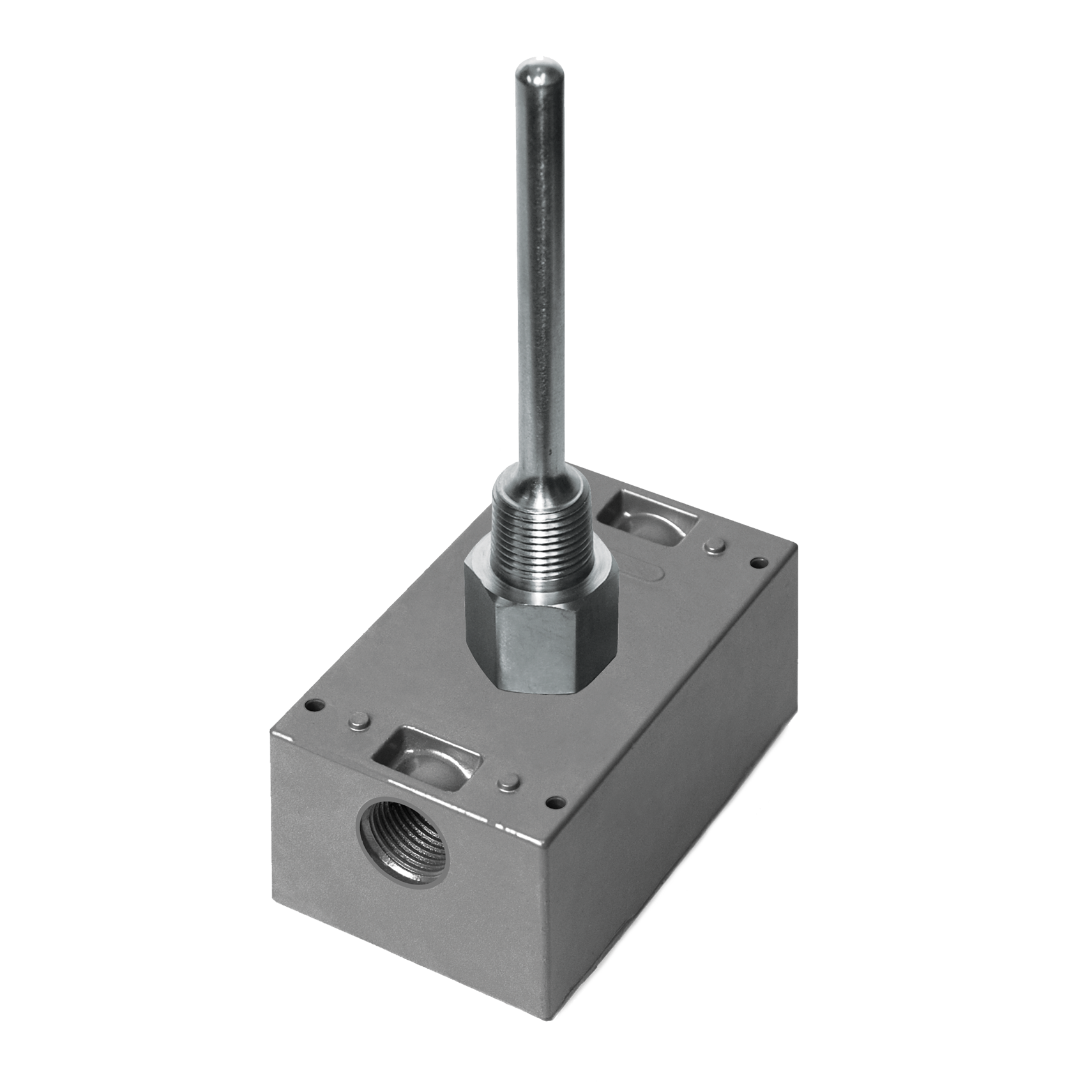 A/1K-NI-I-6-BB: Immersion Sensor, 6", 1K NICKEL RTD, Includes Thermowell NEMA 4