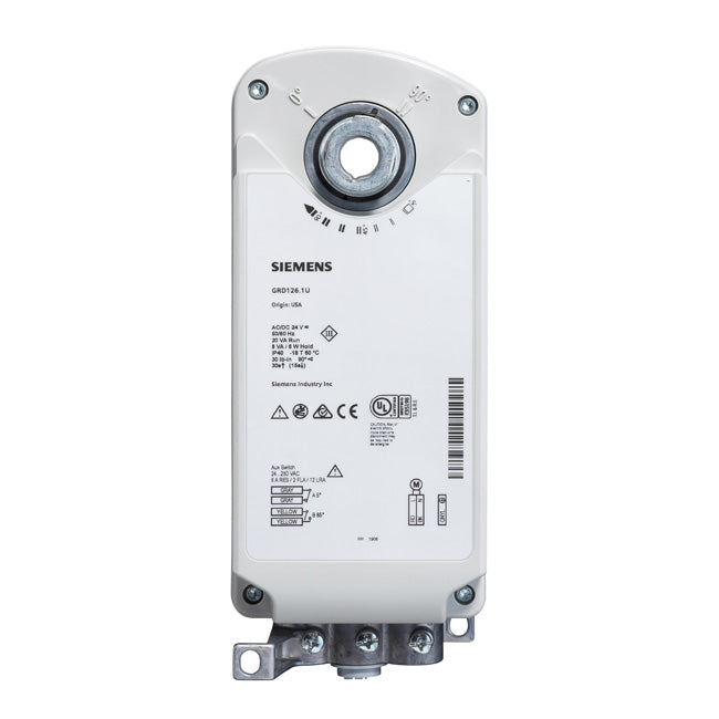 GVD221.1U: Fire Smoke Actuator 200 LB-IN,SR,2PT,120V,FS main image 0
