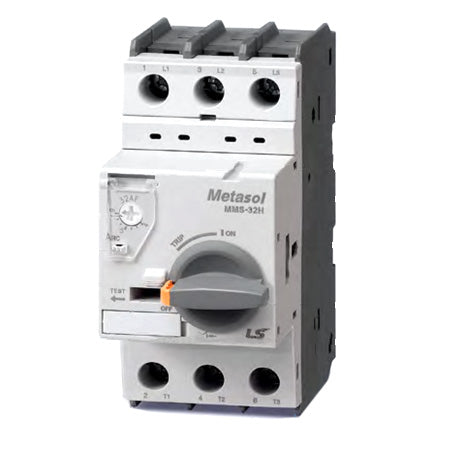 0705104900: Manual Motor Starter 32H, 690V, 26A, 3-Poles, Trip Class 10, Screw Terminal, DIN Rail