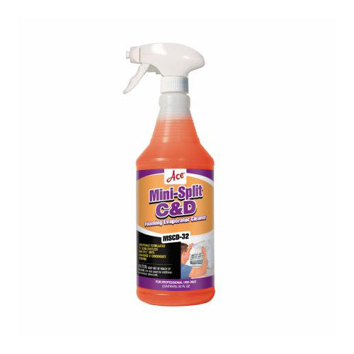 MSCD32: Mini-Split C & D - Aluminum Safe Mini-Split Evaporator Cleaner 32 oz