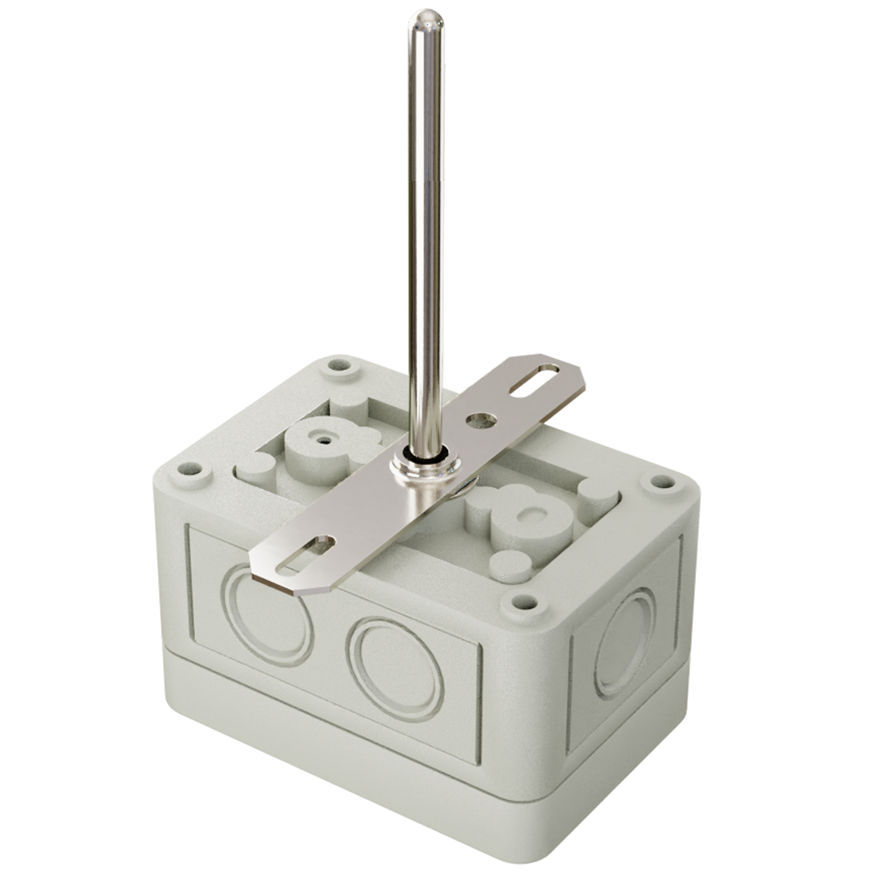 A/1K-2W-D-12-4X: Duct Temperature Sensor, RTD 1000 Ohm Platinum, 12" Probe