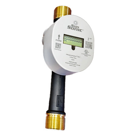 UMETER-N-1: 1" Sun Sonic N-Line Ultrasonic Water Meter