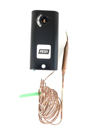 A19ACA-15C: -30-100F Temp Control SPST 10' Cap Manual Reset