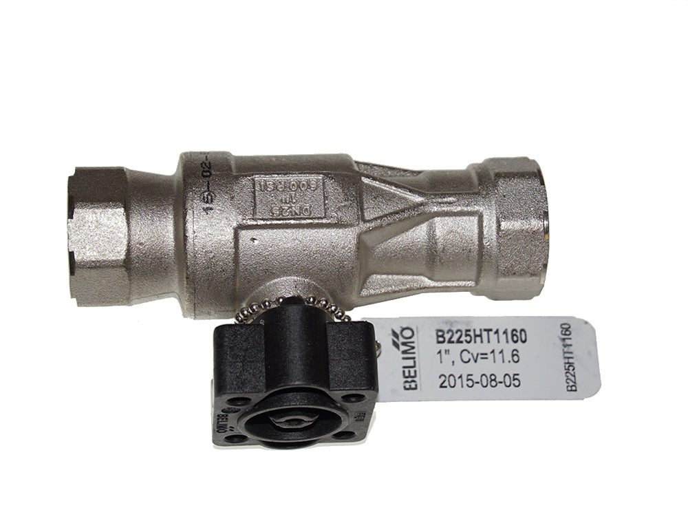 B225HT1160: 1" 2-Way High Temp 11.6 CV 15 PSI Steam