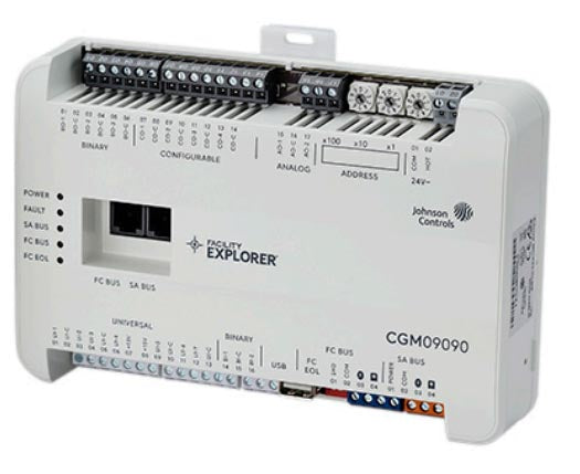 F4-CGM09090-0: Geo. Restricted Product, General Purpose Controller 7UI, 2BI, 4CO, 2AO, 3BO, MSTP and N2, 24VAC
