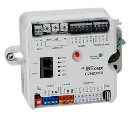 F4-CVM03050-0: Geo. Restricted Product, VAV Box Controller with Integrated Actuator, Position Feedback, and DPT Sensor, 3UI, 2CO, 3BO