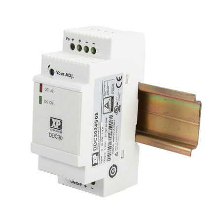 DDC3024S24: Low profile DIN rail DC/DC converter