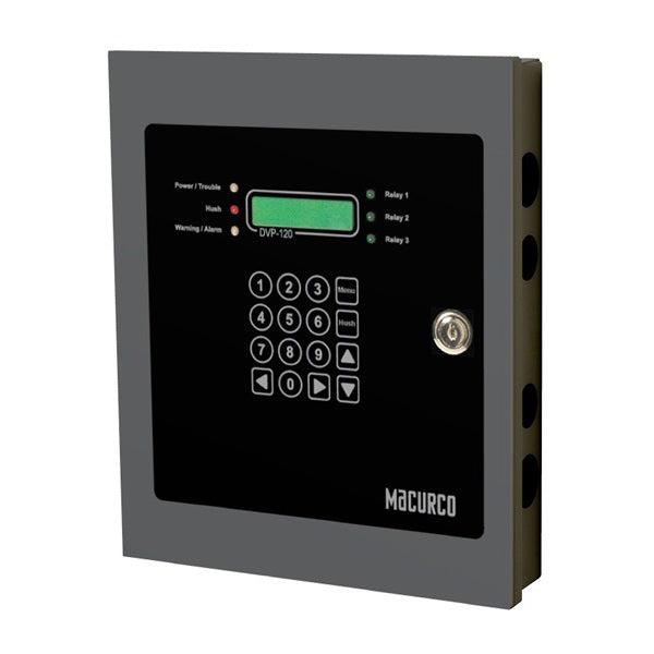 DVP-120: Control Panel, 120V, 12 Snsr Input Chnnls, 3 Relay, 90-250VAC