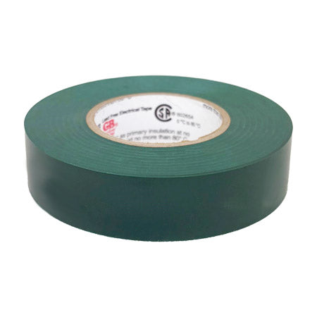 Electrical Tape-GRN: Premium Electrical tape Green 7mil thick