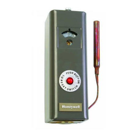 L4006E1067: High Limit Manual Reset 130-270F 3 Inch Capillary SPST Break on Rise