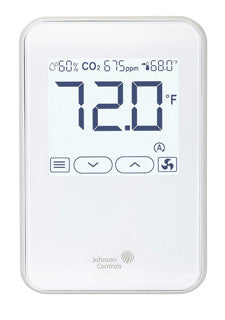 NSB8BTC240-0: Temp, CO2, Setpoint Display, White, Logo