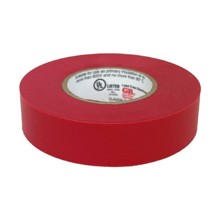 Electrical Tape-RED: Premium Electrical tape Red 7mil thick