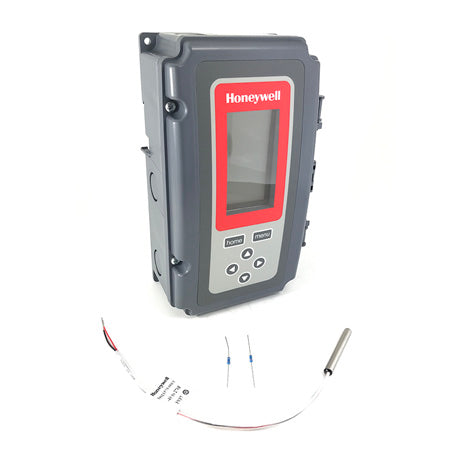 T775M2048: 2 Mod Out, Series 90; 4-20 mA; 0-10 Vdc; or 2-10 Vdc, 2 SPDT, 1 sensor included, 2 sensor inputs