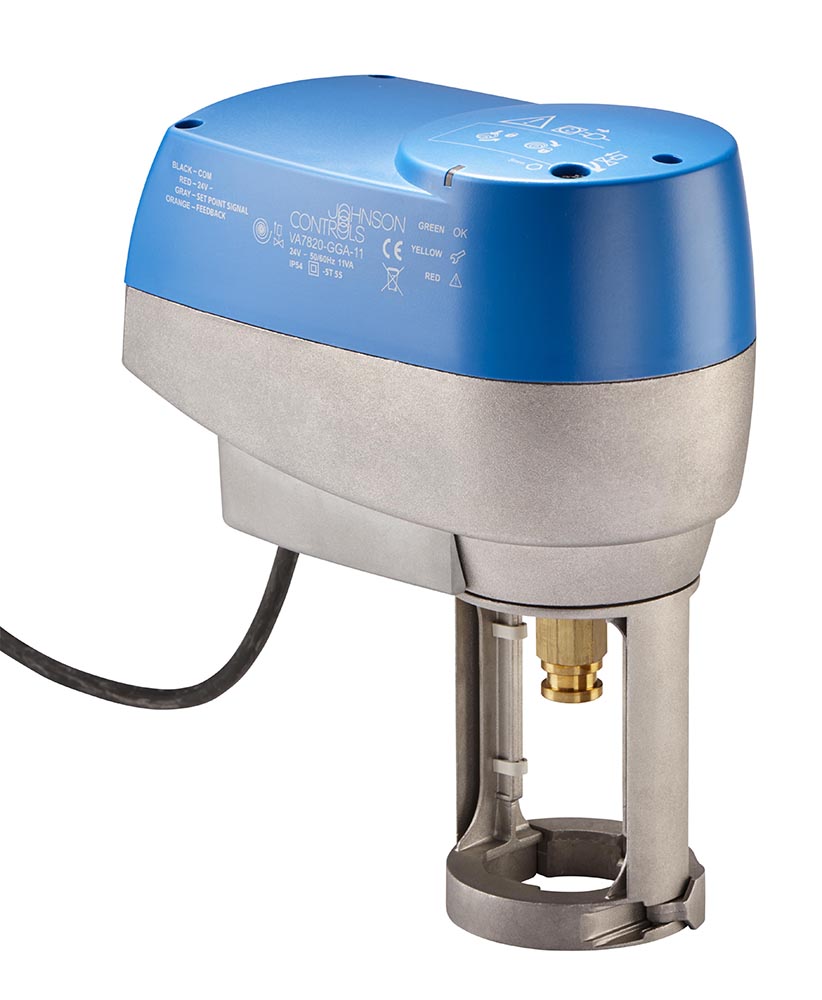 VA7830-HGA-2: 24Vac, Two Position, Floating Control, or Proportional, 0-10Vdc, 2-10Vdc, (0)4-20mA, 180 lb-in Torque, 5/16"-1" Stroke, 48" Cable, Spring Return