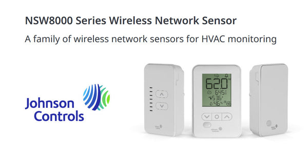 NSW8000 Series Wireless Network Sensors from Johnson Controls