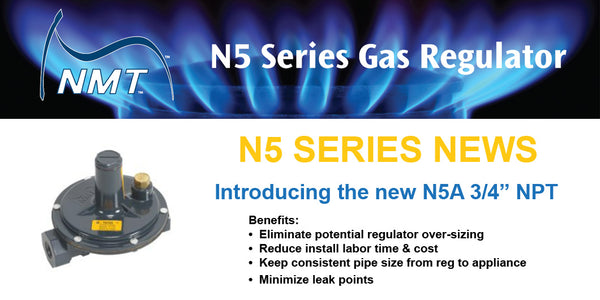 NMT N5 Series Gas Regulator