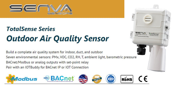 TotalSense Series Outdoor AQ Sensor by Senva