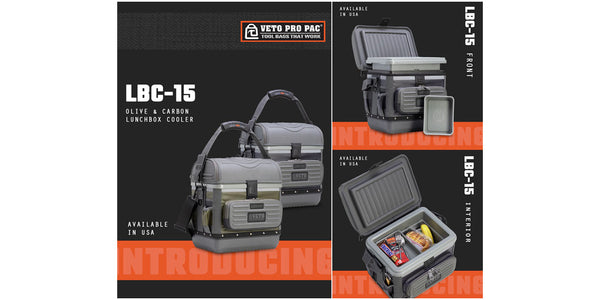 Introducing the LBC15 Lunchbox Cooler from Veto Pro Pac!