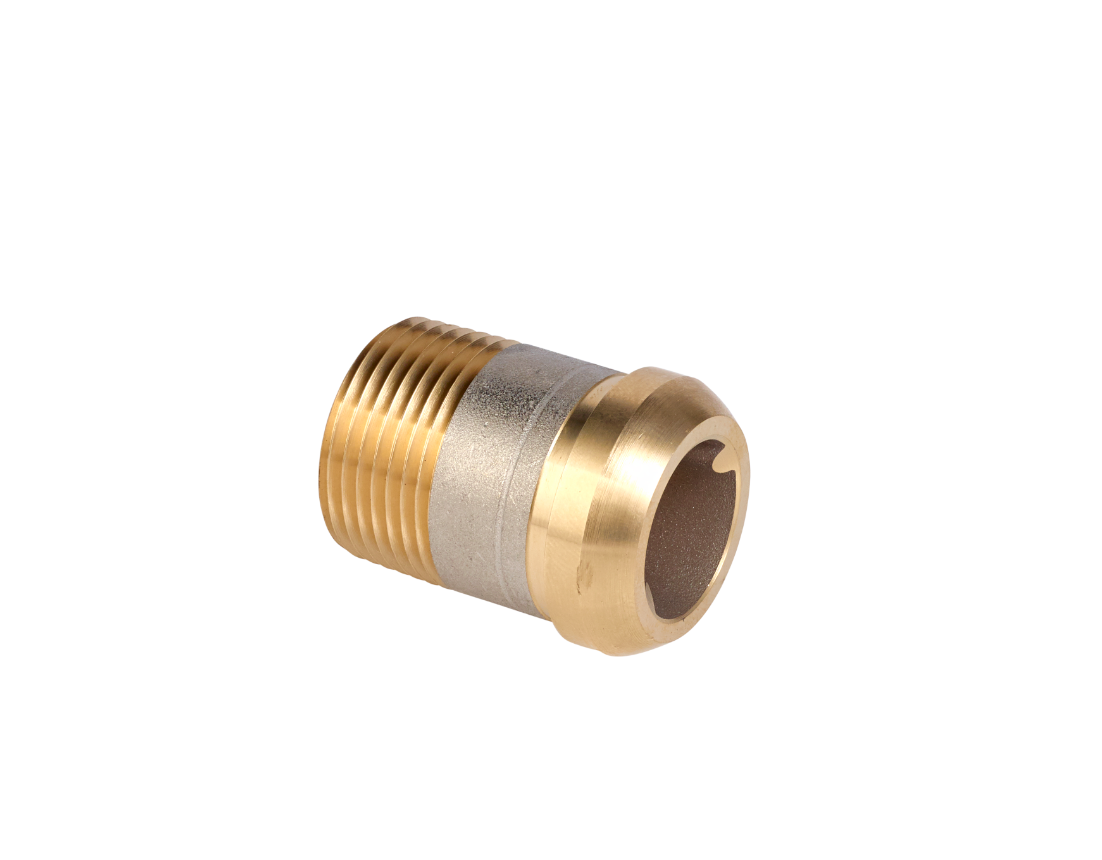 013U8608: 1/2" sweat union tailpiece for RA2000, RA-C, & VMT Thermostatic Radiator Valves