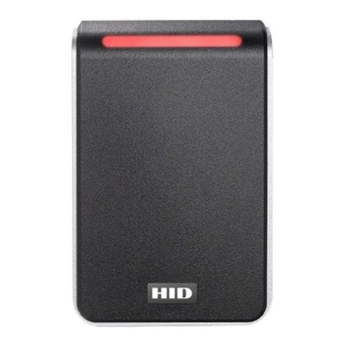40NKS-00-000000: Signo 40 Wall Mount Reader, 13.56mHz & 125kHz, OSDP/Wiegand, Pigtail, Mobile Ready, Black/Silver (Replaces R40, RP40)