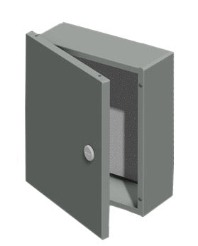 1100 080806NOIP: Nema 1 Enclosure 8" x 8" x 6" 1/4 turn coin lock