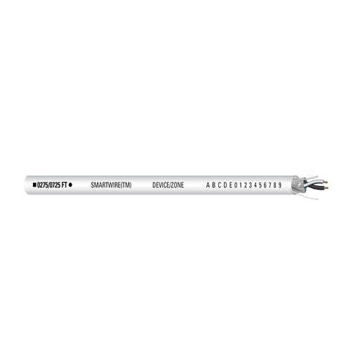 002320-S-1000: 18/2 Shielded Plenum Stranded Wht Jkt wire 1000'
