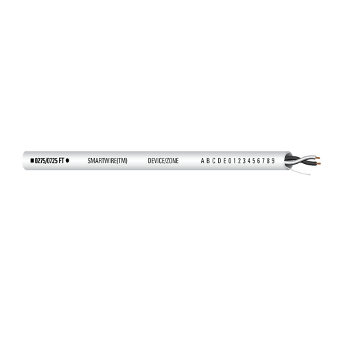 002360-1000: BRT OUTPUT Signal,18/2 18 AWG 2 Conductor Bare Copper, Non-Shielded Plenum UL Listed C(UL)US CMP White Jacket, 1000' Box