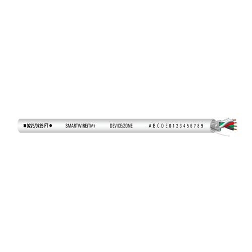 002340-S-1000: 18/4 Shielded Plenum Stranded Wht Jkt wire 1000' Box