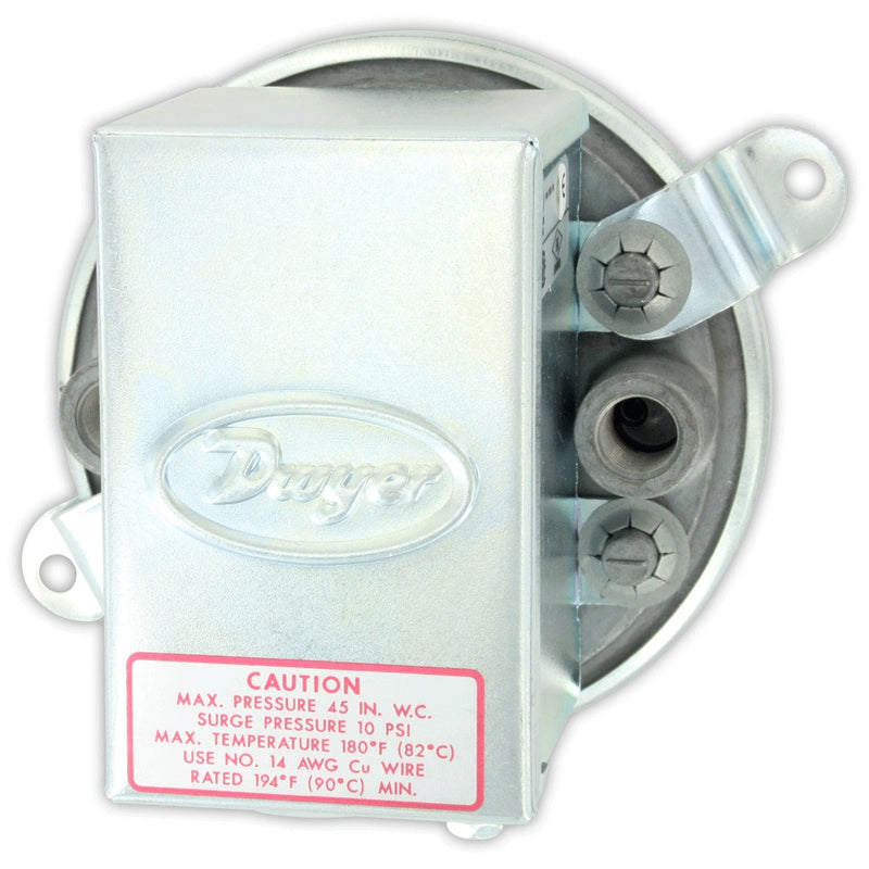 1910-20: Differential pressure switch, range 4.0-20.0" wc