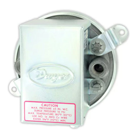 1910-00: Differential Pressure Switch, Uni-Directional, 1/8" NPT