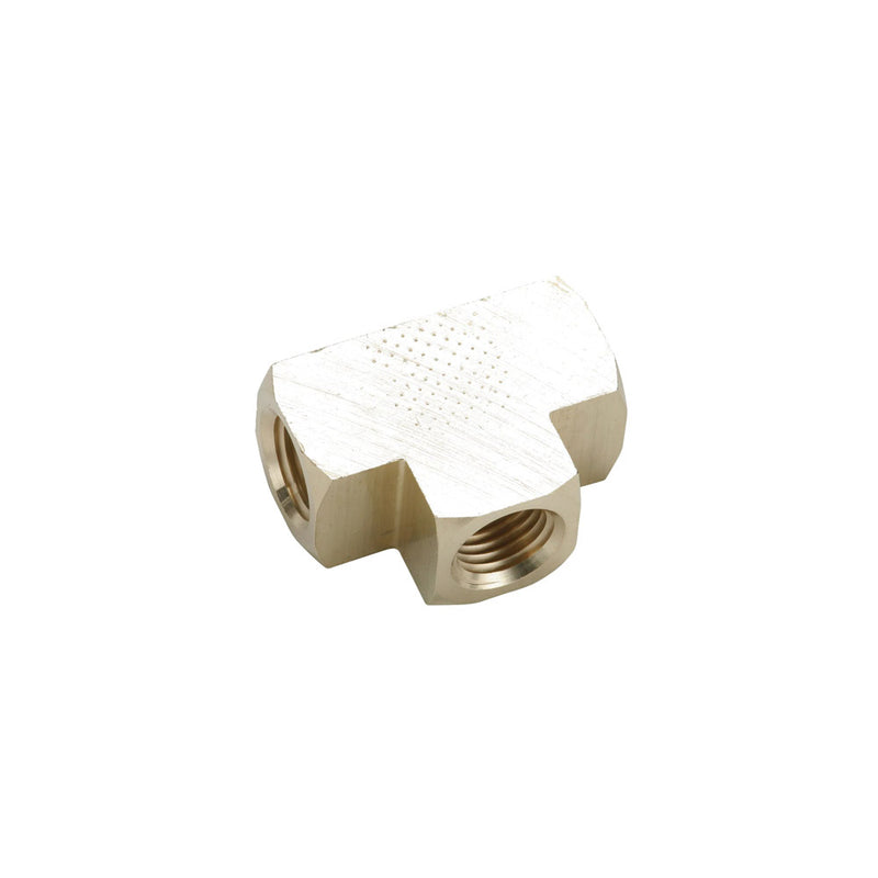 2203P-6: 3/8" FPT Brass Tee