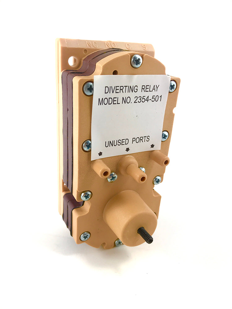 2354-501: PNEUMOD DIVERT RELAY, 4/8#, SPDT