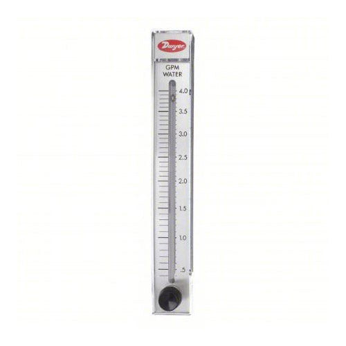 RMC-143-SSV: Flowmeter, range .4-4 GPM water