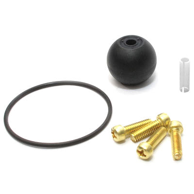 272742A: 4 SCREWS, 1 IN. O RING, 1 RUBBER BALL, 1 TEFLON SLEEVE USED WITH V8043/V8044/V4043/V4044 (5000 SERIES ONLY)