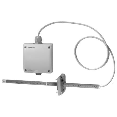 QVM62.1: AIR VELOCITY SENSOR, 0-10 VDC 3000 FPM range Selectable