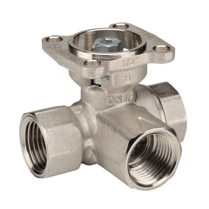 B309: 1/2" 3-Way Ball Valve .8 CV