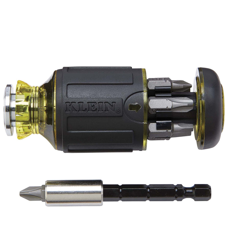 32308: 8-in-1 Multi-Bit Adjustable Length Stubby Screwdriver