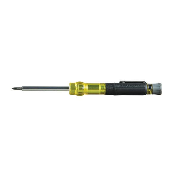 32613: HVAC Pocket Screwdriver, 3-in-1, Phillips, Slotted, Schrader Bits