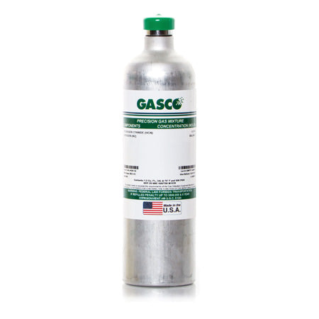 34L-125-50: NO 50ppm 34L Aluminum cylinder **GAS CANISTERS ARE NON-RETURNABLE - HAZMAT SHIPPING CHARGES WILL APPLY**