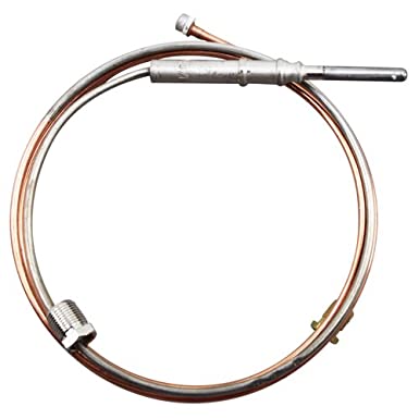 K16RA-60: Thermocouple, Nickel Plated, 25-35 mV Open Circuit mV Range, 60 " Length, Used in Standing Pilot Ignition Systems