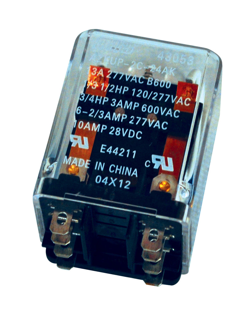 43053: DPDT 24V ENCL RELAY