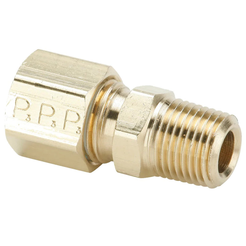 68C-5-4: 5/16" Compression X 1/4" MPT Connector