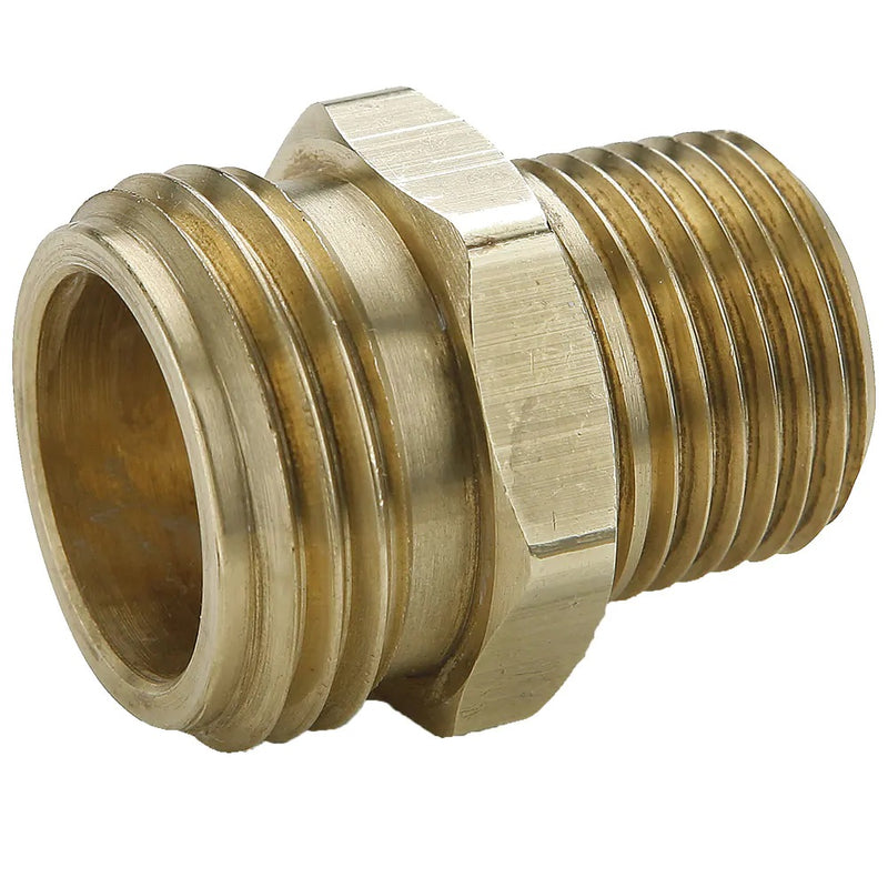 69GH-12-6: 3/4" MH X 3/8" MPT Hose Adaptor