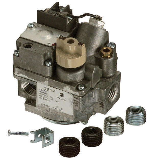 700-501: Millivolt 1/2" Gas Valve 70,000 BTUs. Natural or LP Gas No regulator - 7000AMV