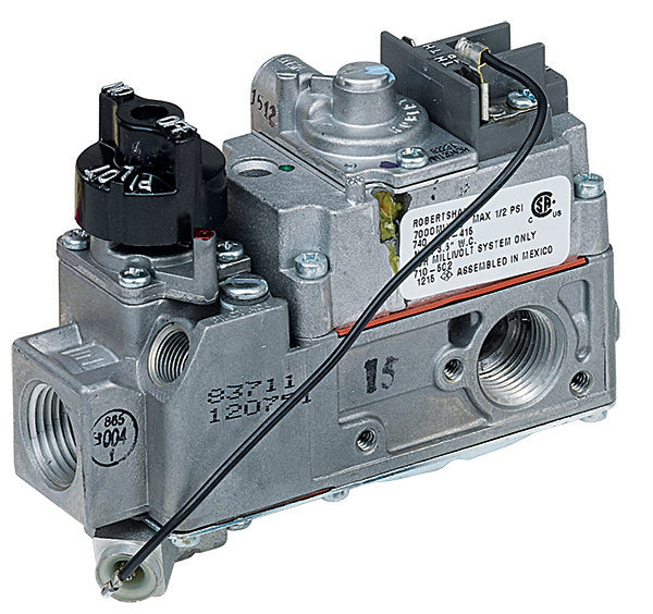 710-502: Millivolt 1/2" Gas Valve 100,000 BTUs. Natural Gas - 7000MVRLC