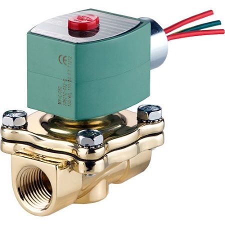 8210P95-100/240V: Valve, Solenoid, 2 Way Normally Closed, 3/4", NPT