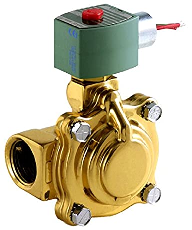 8220G11-240V: Valve,Solenoid, 2 Way Normally Closed, 1 1/2", NPT, 240Vac, 22.5 Cv 5-50 PSI Steam 5-150 PSI Hot Water Pilot Operated Brass Body with EPDM